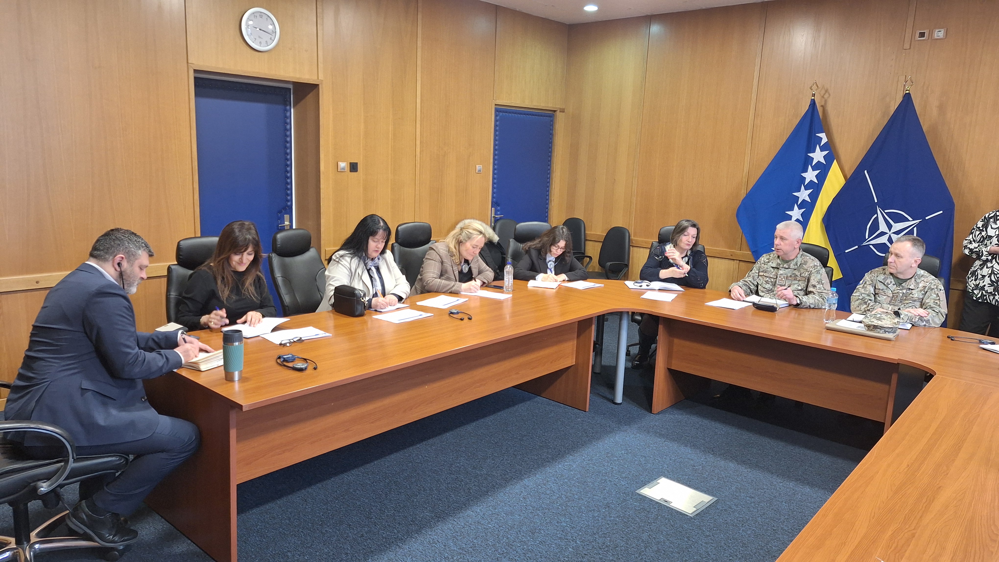 NATO program menadžeri za DCB i DEEP program borave u radnoj posjeti MO ...
